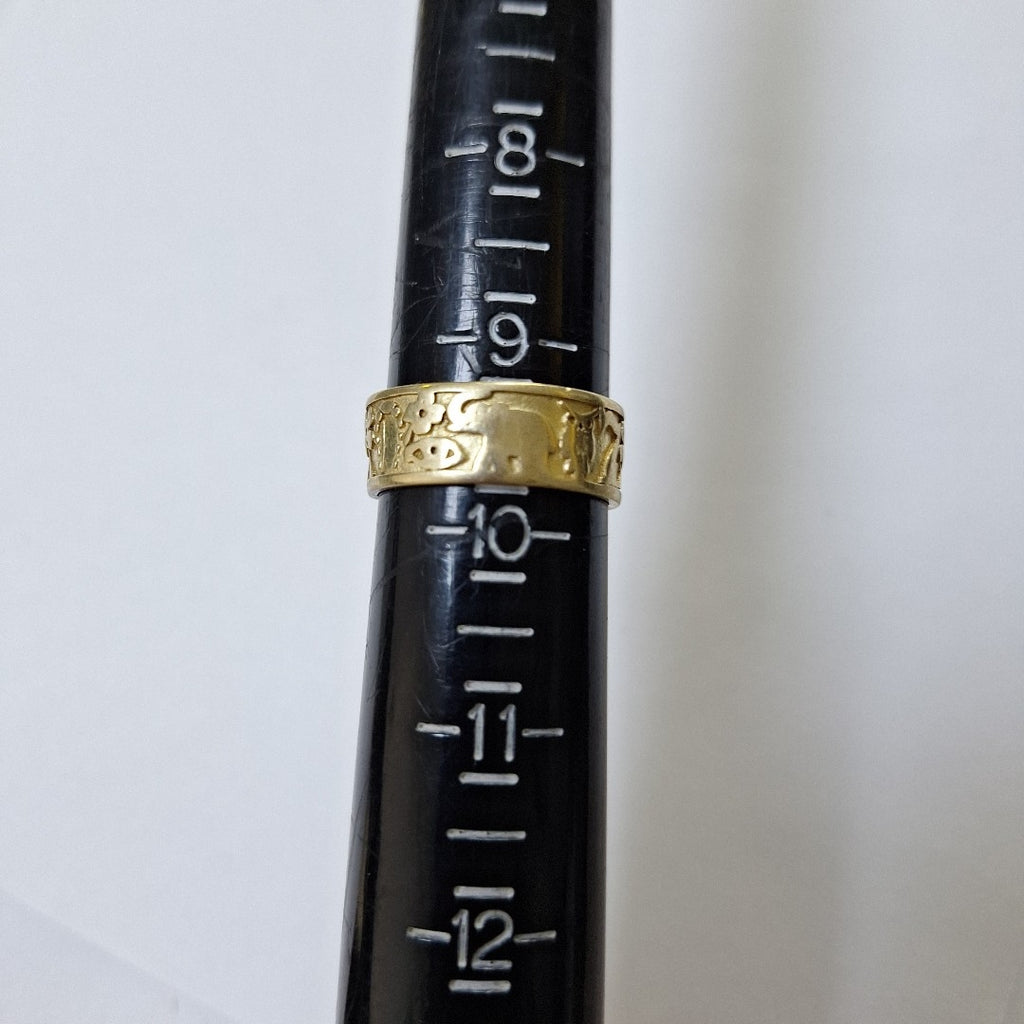 ANILLO ORO 8 K 5.5 GRMS (SEMINUEVO)