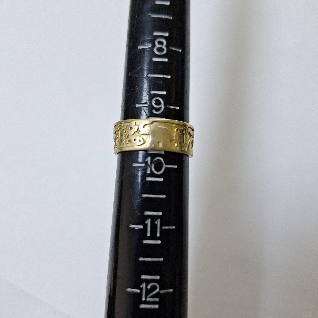 ANILLO ORO 8 K 5.5 GRMS (SEMINUEVO)