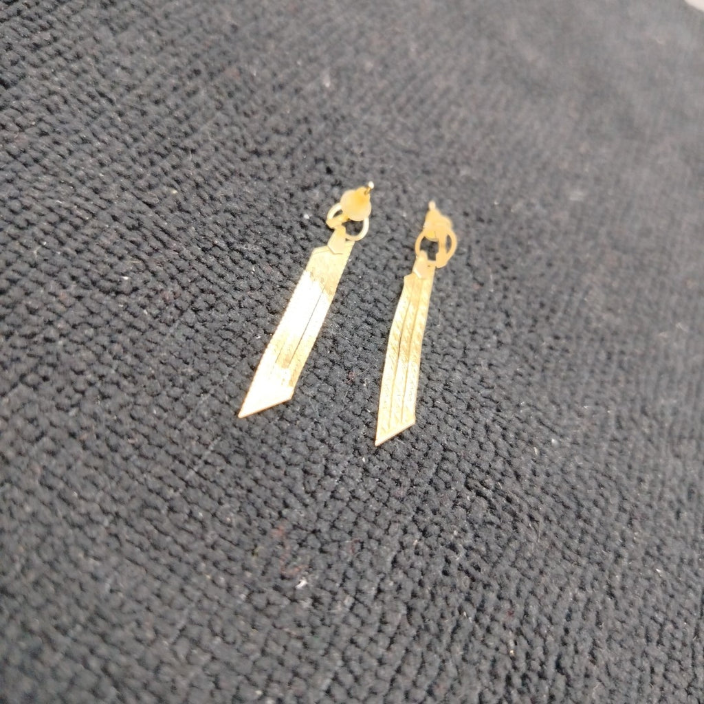 ARETES PAR ORO 10 K 1,10 GRMS (SEMINUEVO)