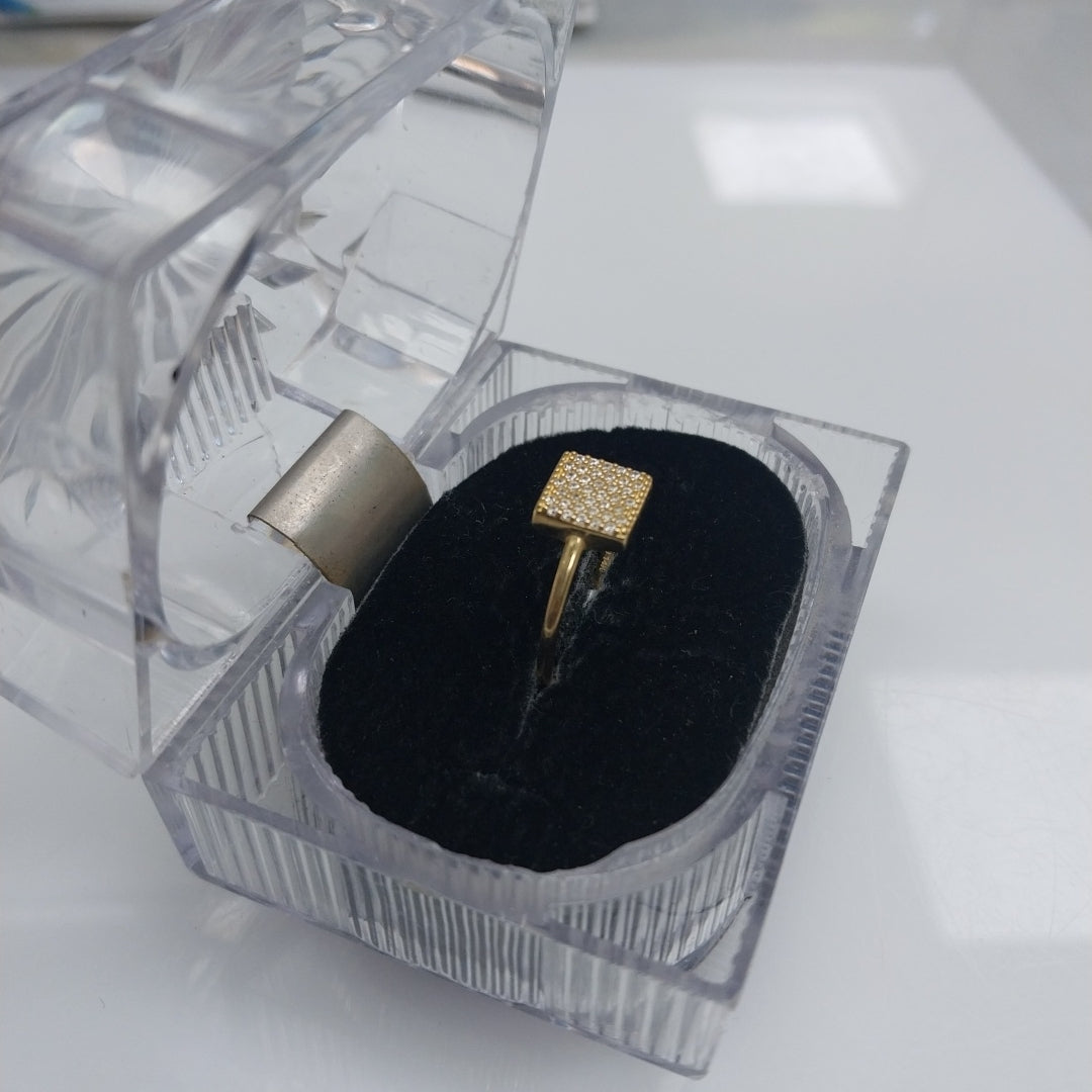 ANILLO ORO 14 K 1.5 GRMS (SEMINUEVO)