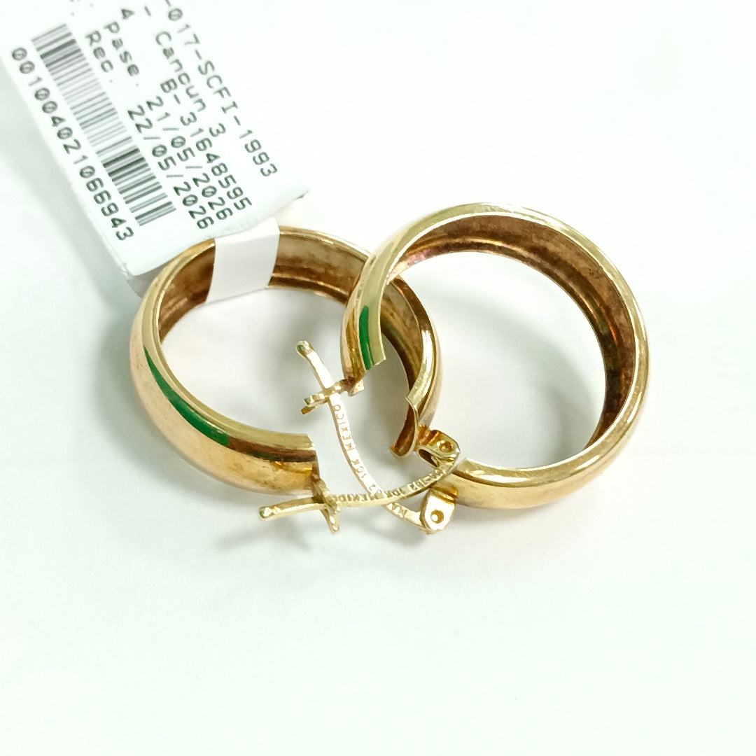 ARRACADAS PAR ORO 10 K 2.7 GRMS (SEMINUEVO)