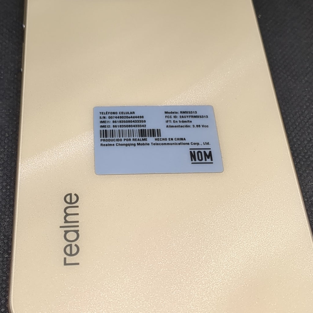 CELULAR REALME NOTE 70 RMX5313 (2025) 128 GB 4 GB RAM (SEMINUEVO)