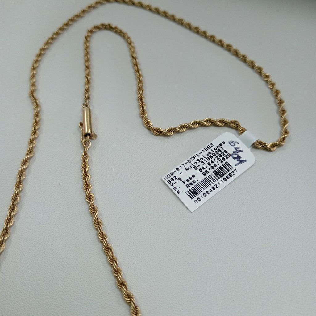 CADENA ORO 14 K 15.7 GRMS (SEMINUEVO)