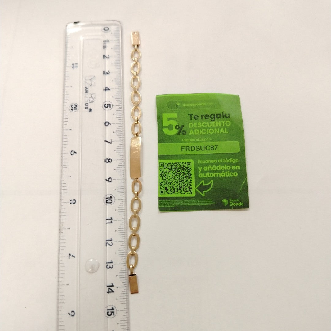 ESCLAVA ORO 10 K 2,60 GRMS (SEMINUEVO)