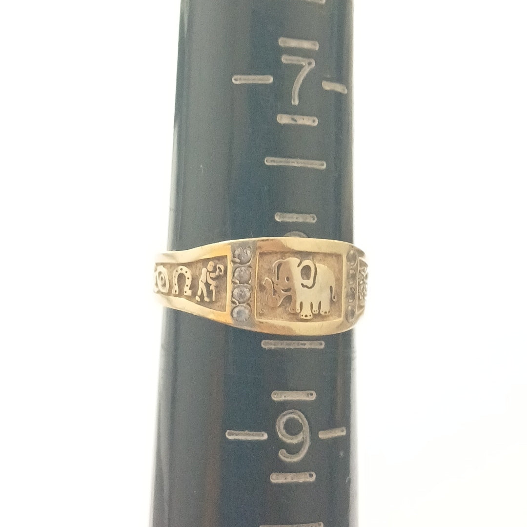ANILLO ORO 14 K 3.1 GRMS (SEMINUEVO)