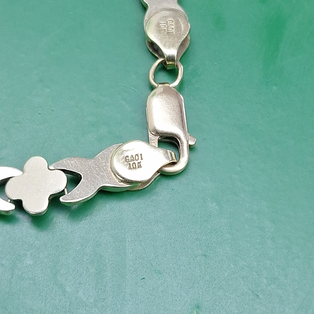 PULSERA ORO COMBINADO 10 K 7 GRMS (SEMINUEVO)