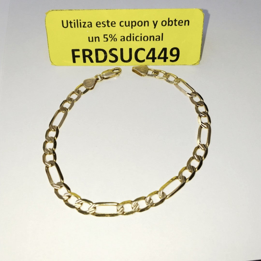 PULSERA ORO 14 K 8.9 GRMS (SEMINUEVO)