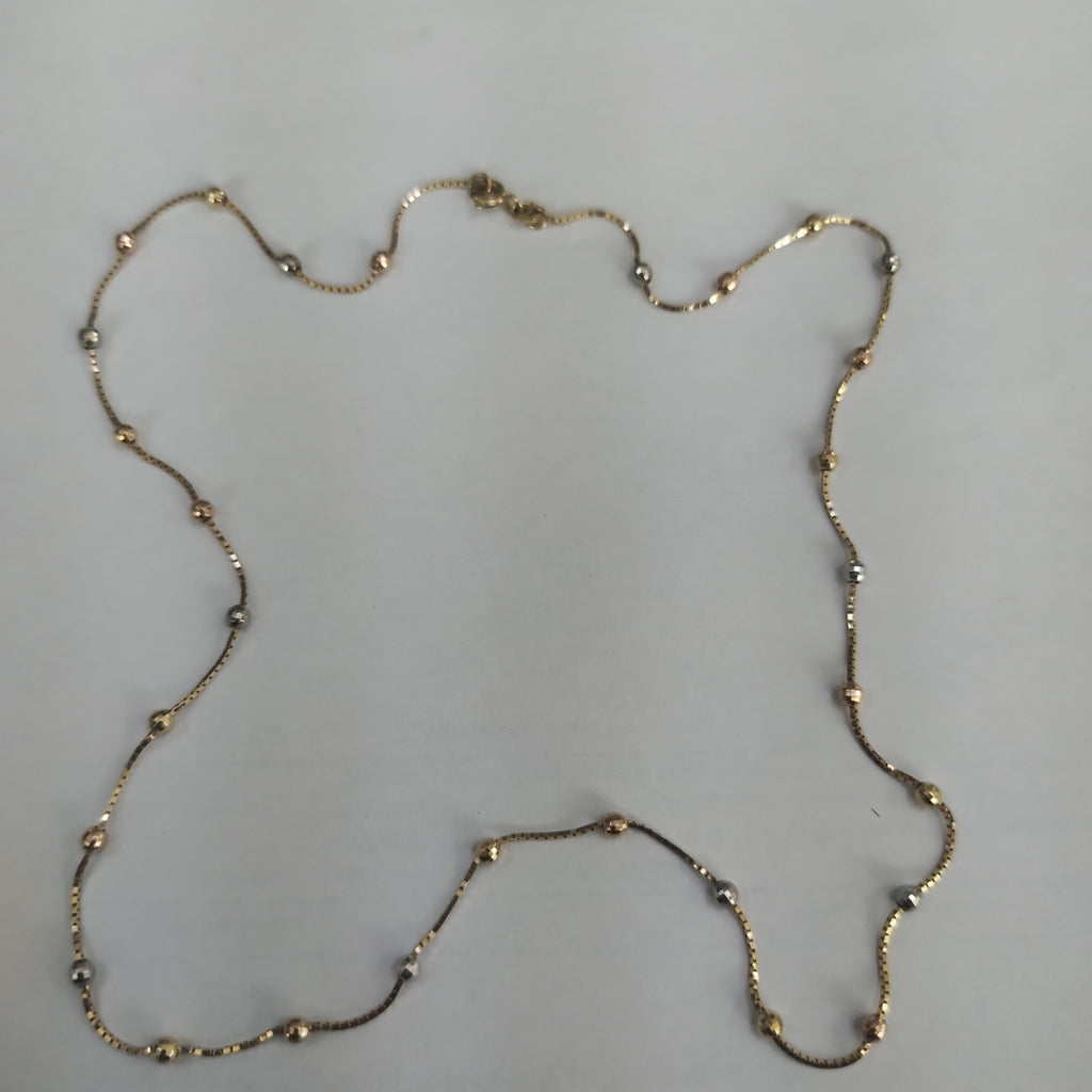 CADENA ORO 14 K 3.9 GRMS (SEMINUEVO)