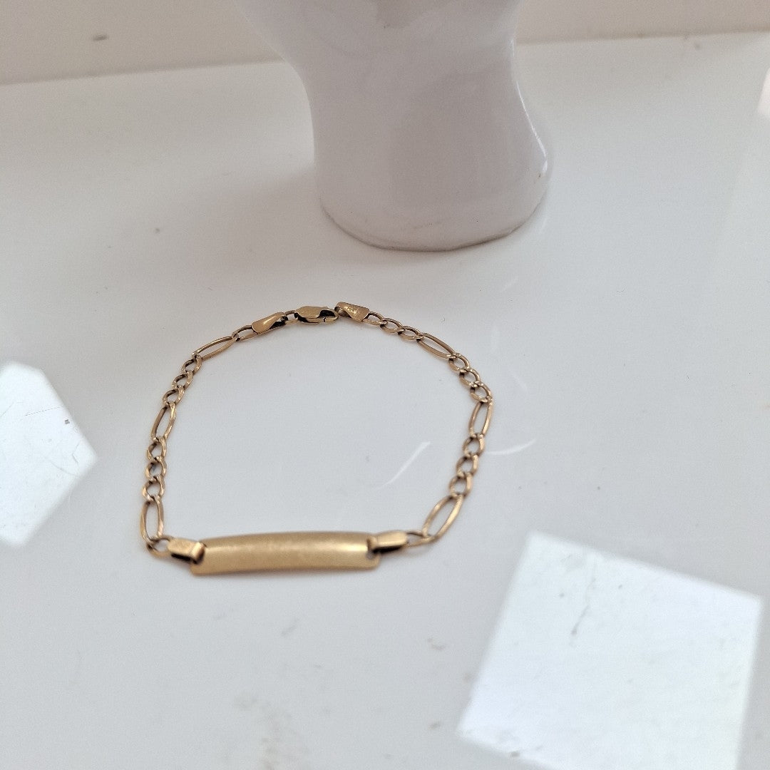 ESCLAVA ORO 14 K 3,10 GRMS (SEMINUEVO)