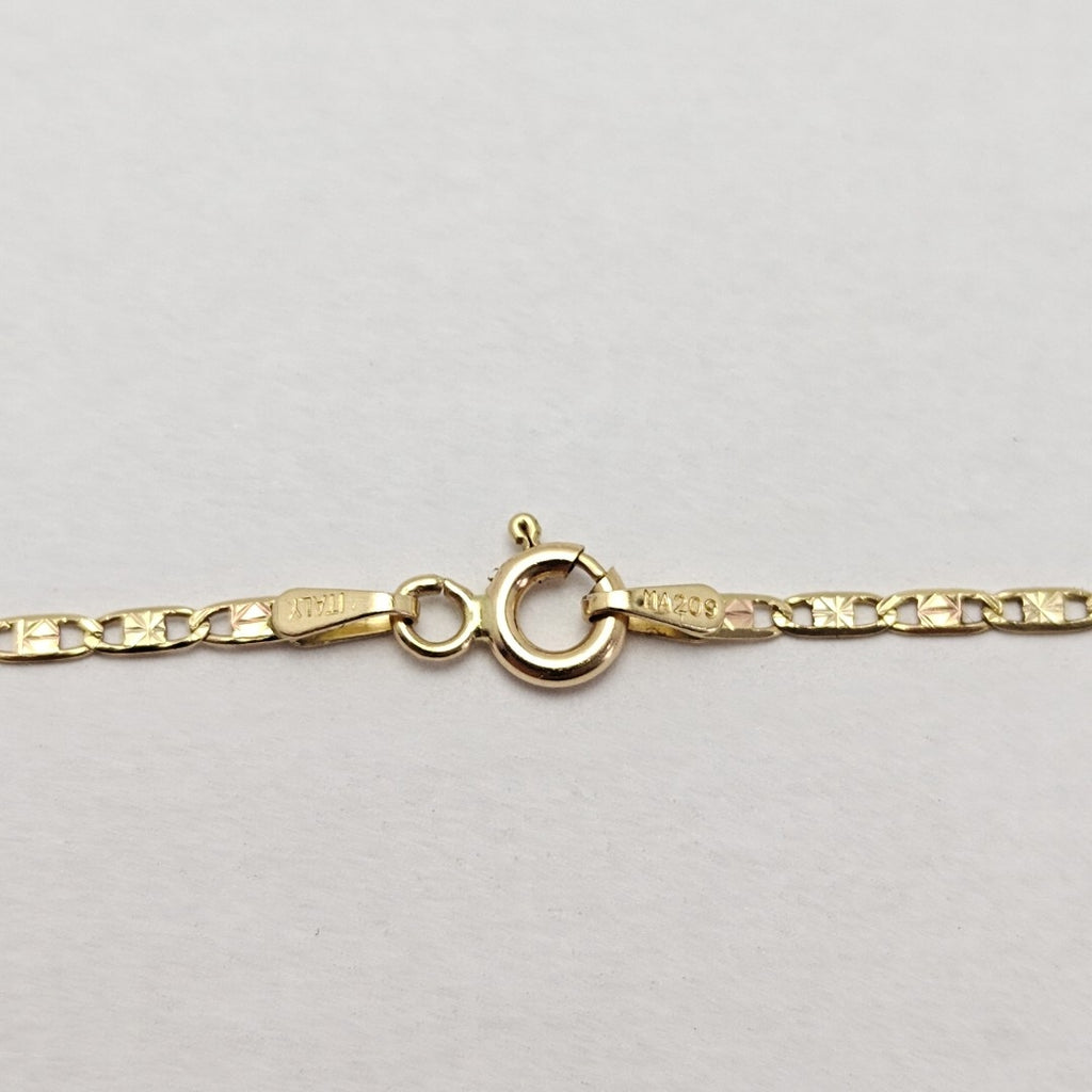 CADENA ORO, ORO COMBINADO 14 K 3.4 GRMS (SEMINUEVO)