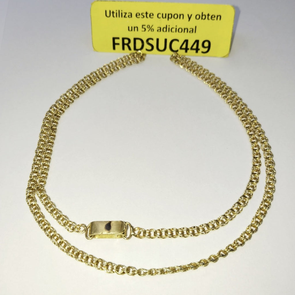 CADENA ORO 14 K 20.2 GRMS (SEMINUEVO)