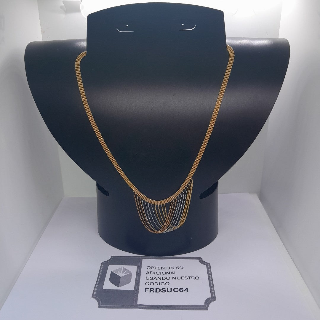 GARGANTILLA ORO 14 K 9.3 GRMS (SEMINUEVO)