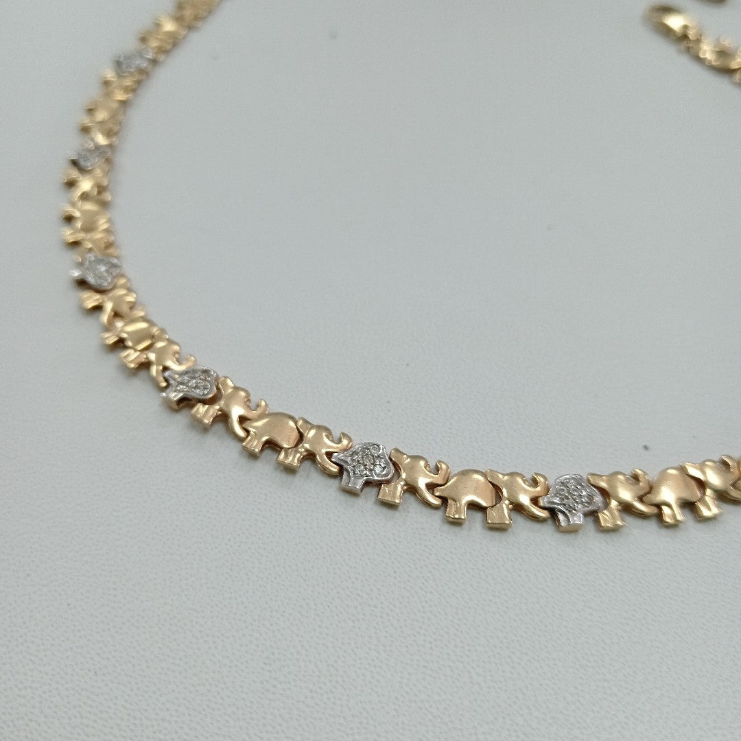 GARGANTILLA ORO 14 K 18.5 GRMS (SEMINUEVO)