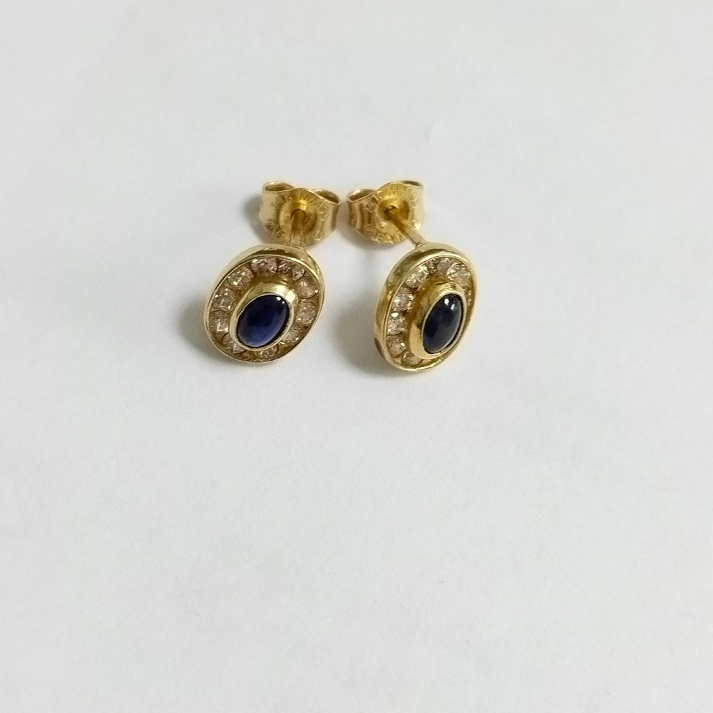 BROQUELES PAR ORO 14 K 2,30 GRMS (SEMINUEVO)