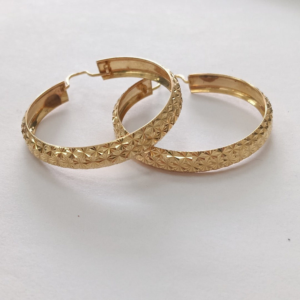 ARRACADAS PAR ORO 14 K 9.3 GRMS (SEMINUEVO)