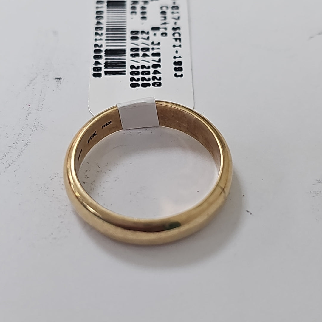 ARGOLLA ORO 14 K 5,10 GRMS (SEMINUEVO)