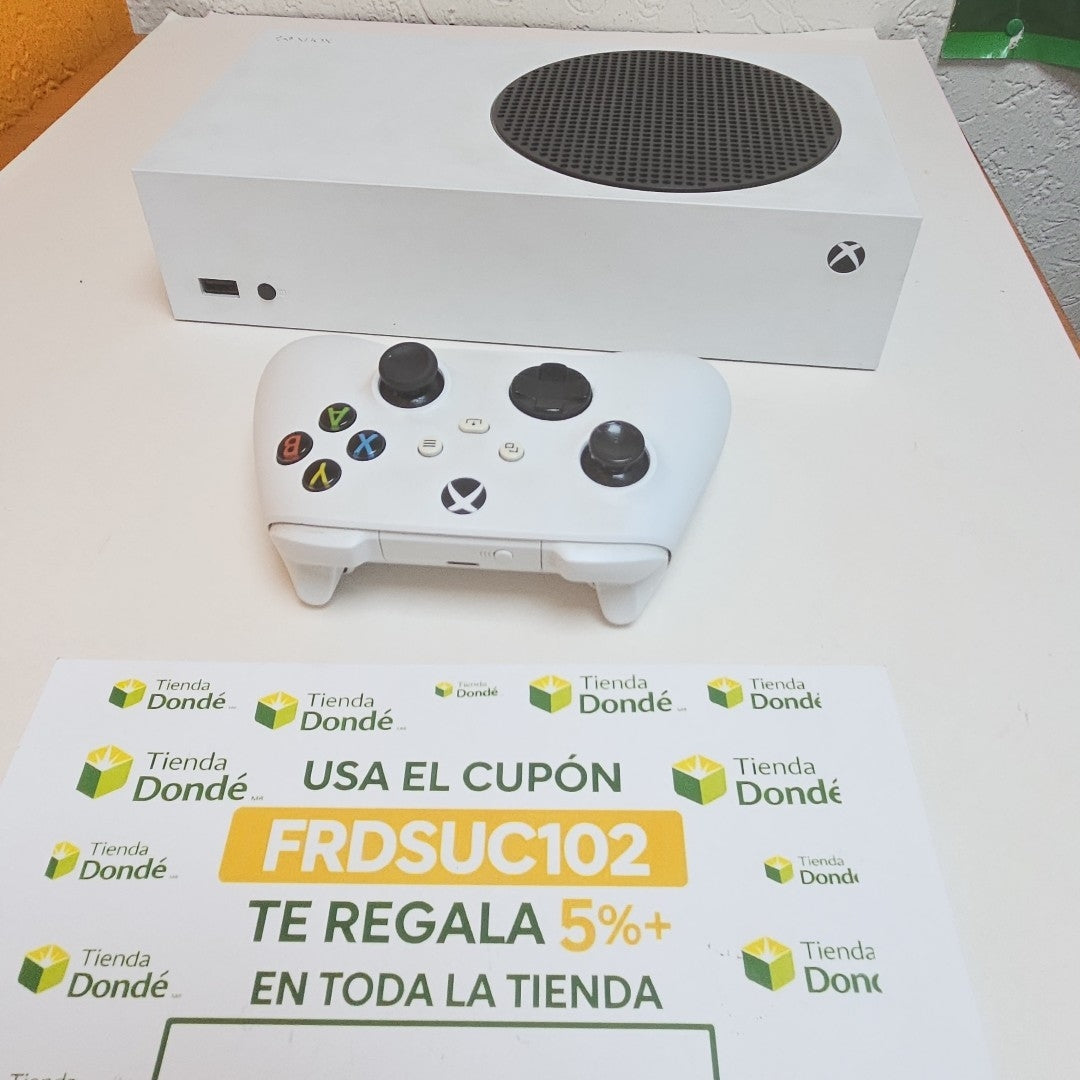 CONSOLA DE VIDEOJUEGO MICROSOFT XBOX SERIES S 512 GB SSD (SEMINUEVO)