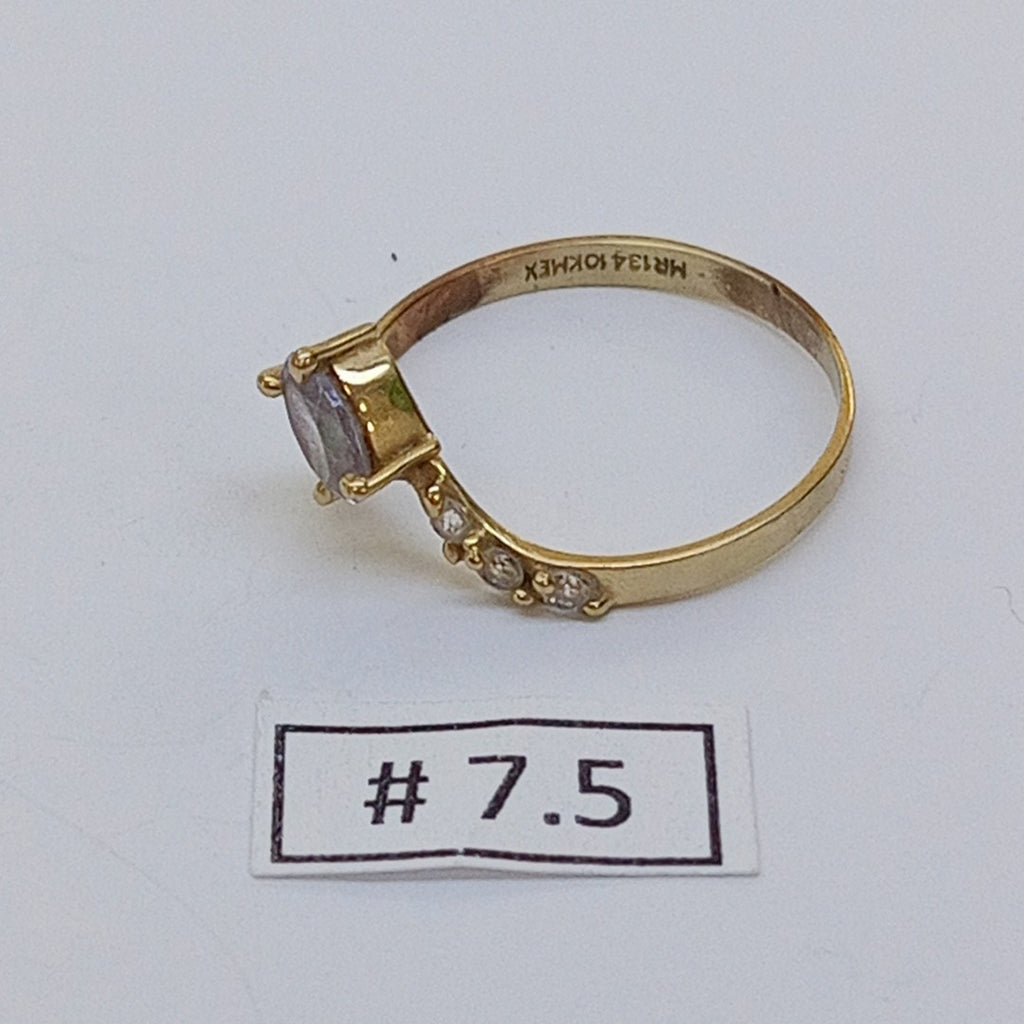ANILLITO ORO 10 K 1.3 GRMS (SEMINUEVO)