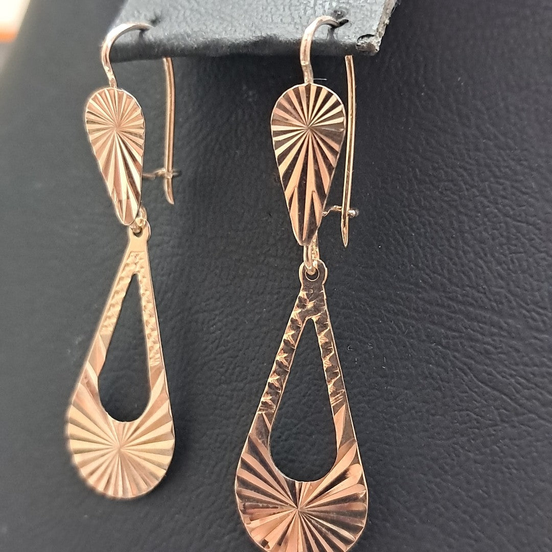 ARETES PAR ORO 10 K 1.6 GRMS (SEMINUEVO)