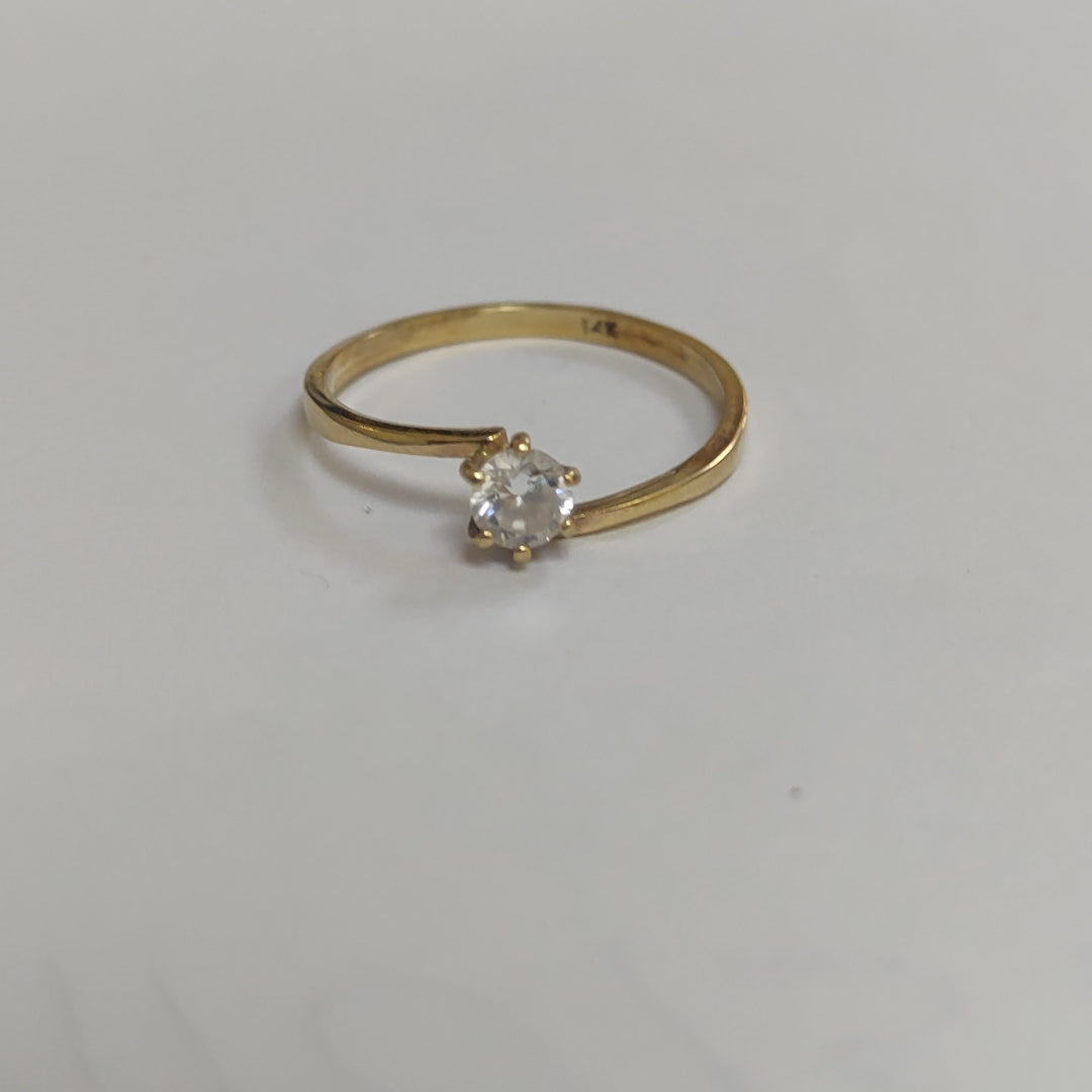 ANILLITO ORO 14 K 1.8 GRMS (SEMINUEVO)