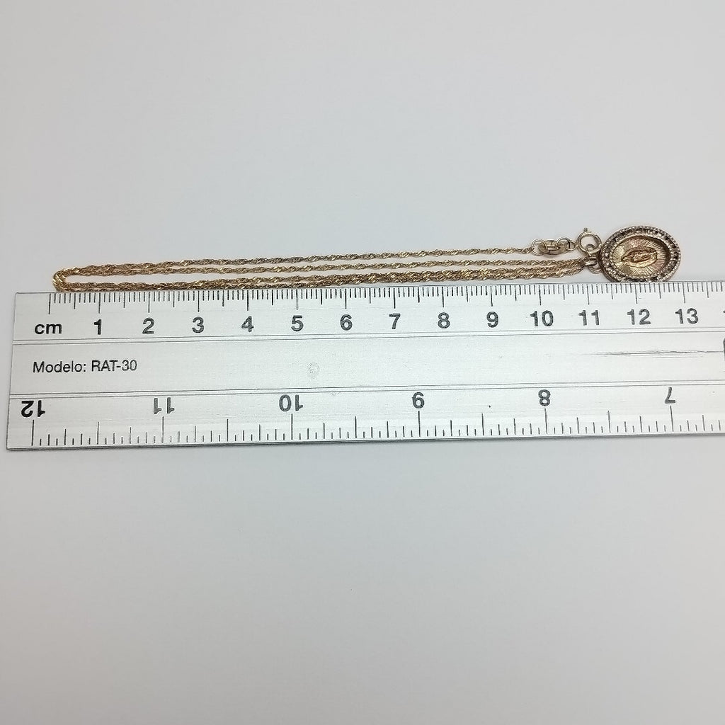 CADENA, DIJE ORO 8 K 2 GRMS (SEMINUEVO)