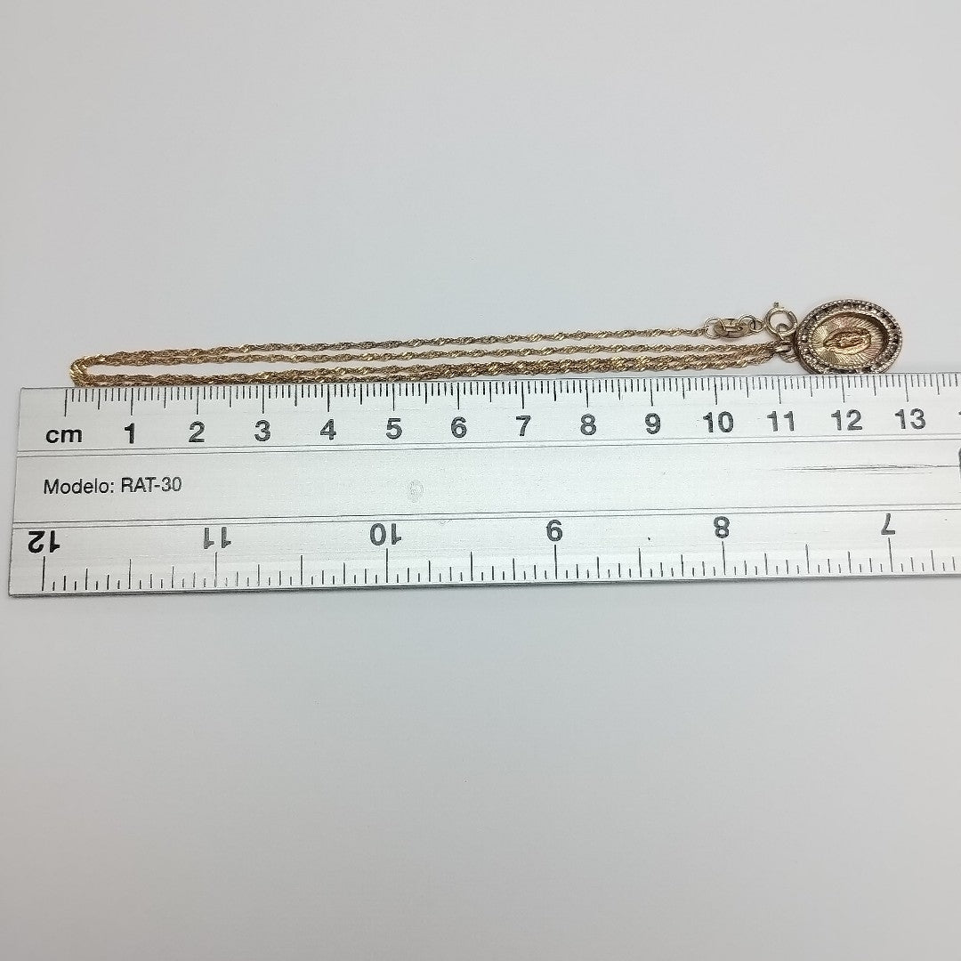 CADENA, DIJE ORO 8 K 2 GRMS (SEMINUEVO)