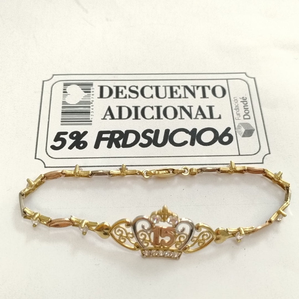 ESCLAVA ORO 10 K 8.7 GRMS (SEMINUEVO)