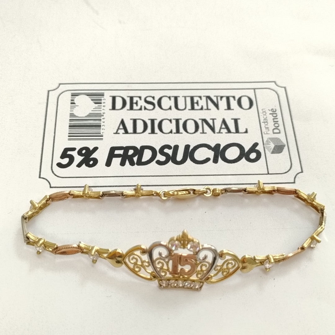 ESCLAVA ORO 10 K 8.7 GRMS (SEMINUEVO)