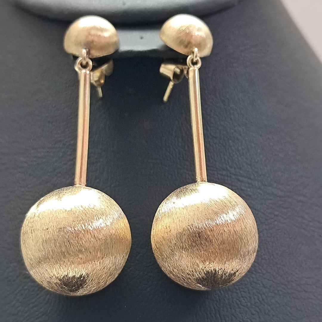 BROQUELES PAR ORO 8 K 7.9 GRMS (SEMINUEVO)
