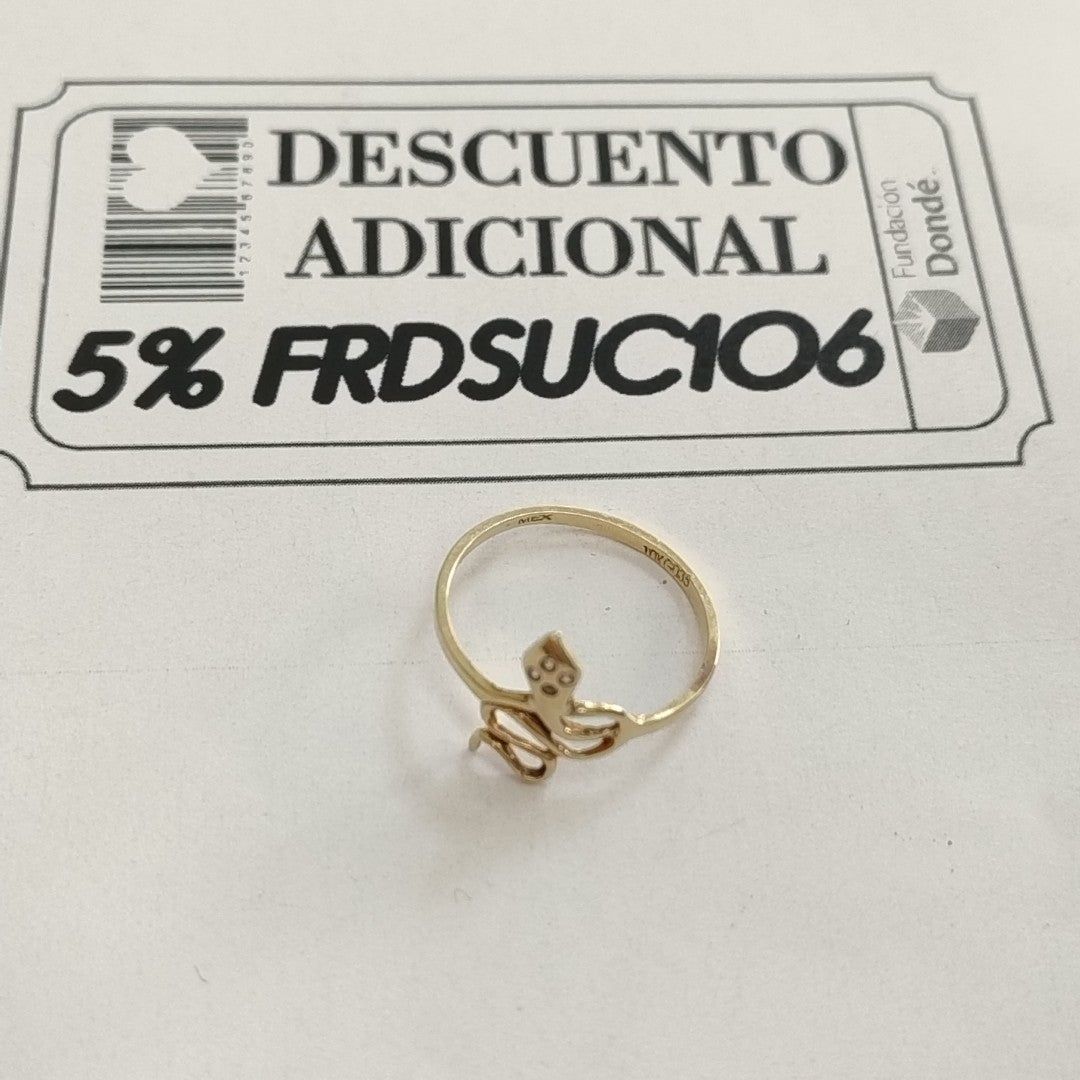 ANILLITO ORO 10 K 1,30 GRMS (SEMINUEVO)