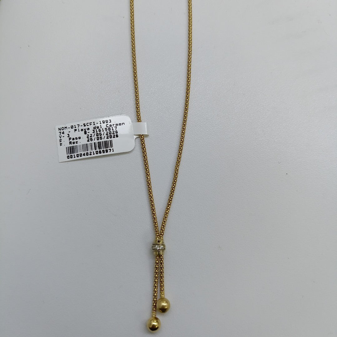 GARGANTILLA ORO 14 K 6 GRMS (SEMINUEVO)