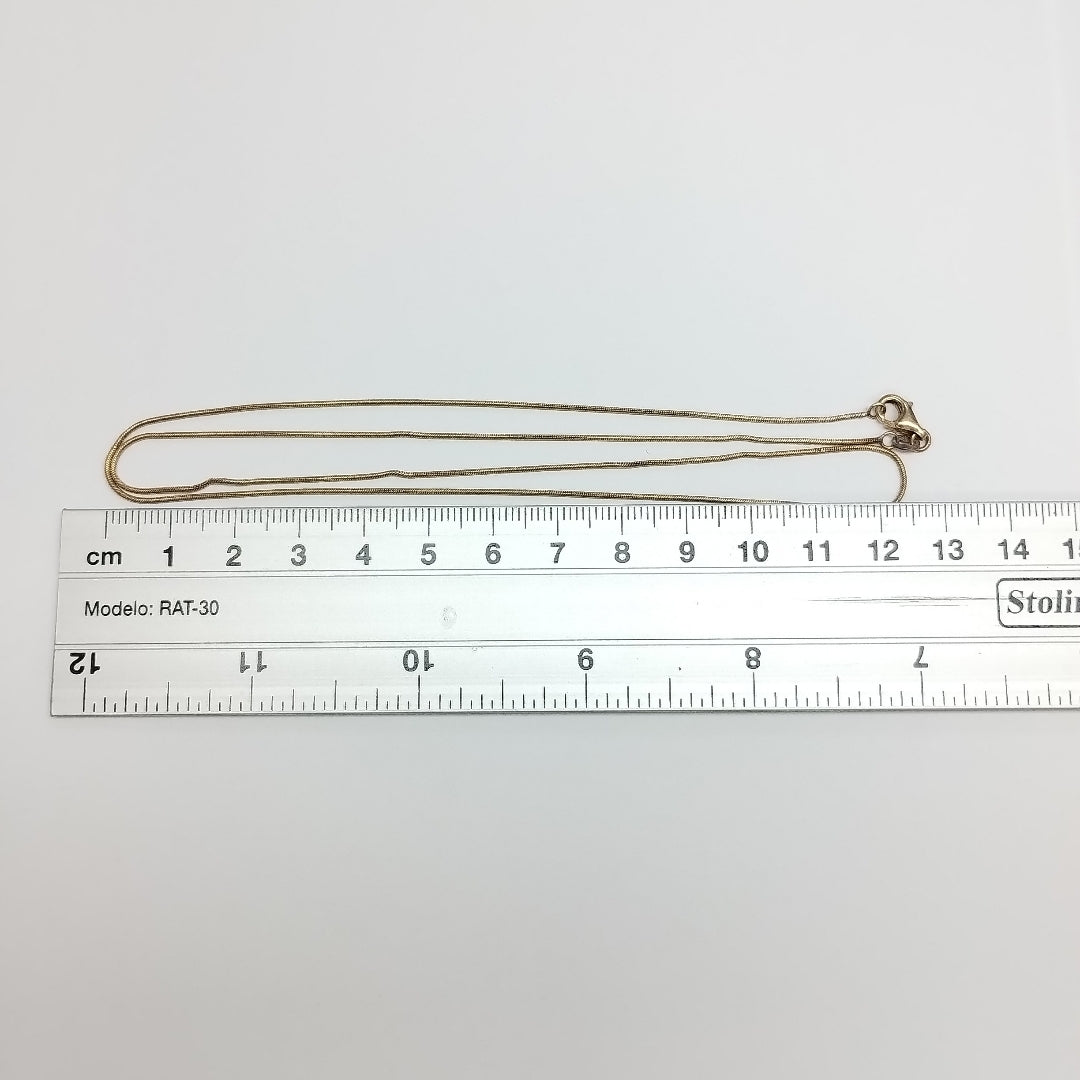 CADENA ORO 14 K 3.7 GRMS (SEMINUEVO)