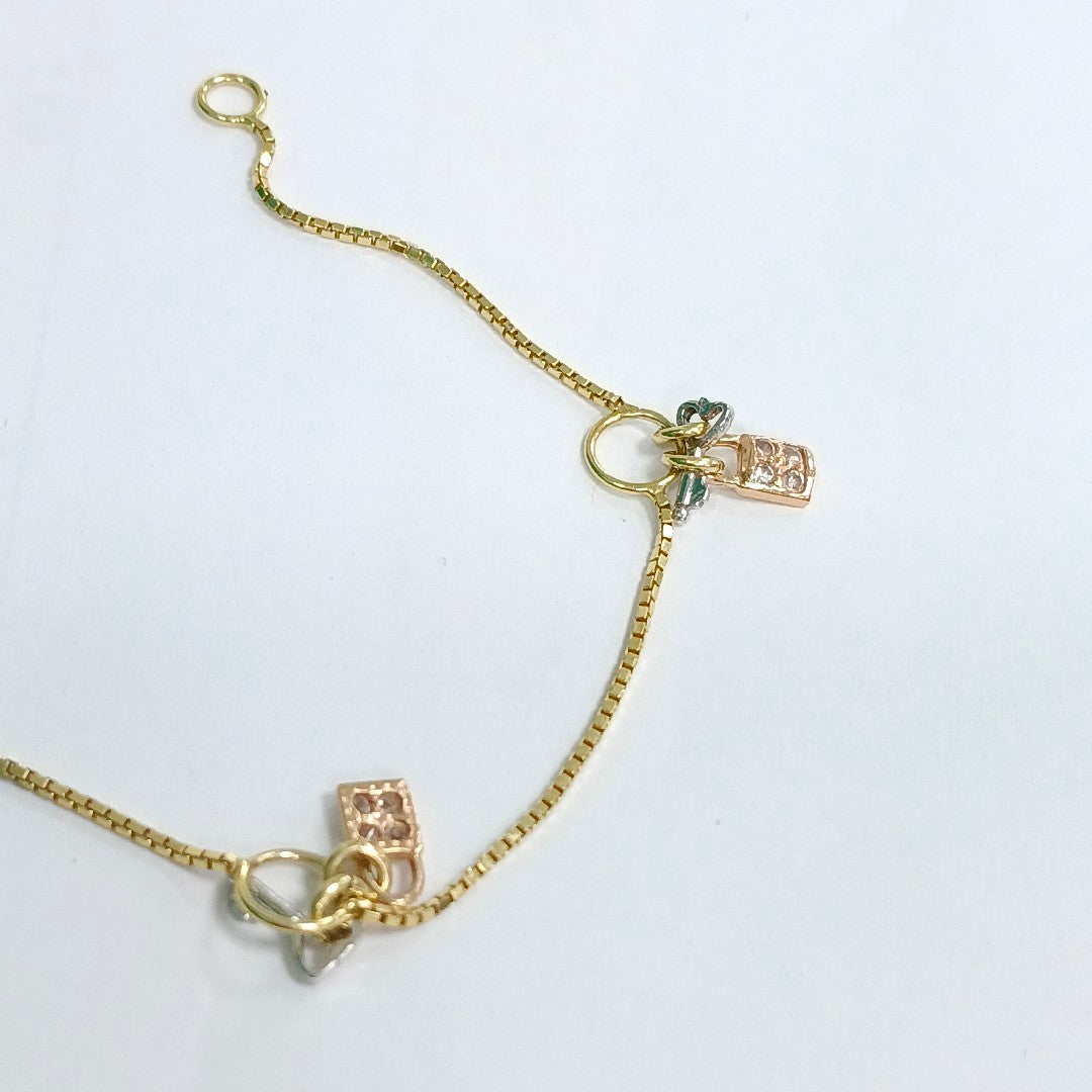 PULSERA ORO 14 K 2.9 GRMS (SEMINUEVO)