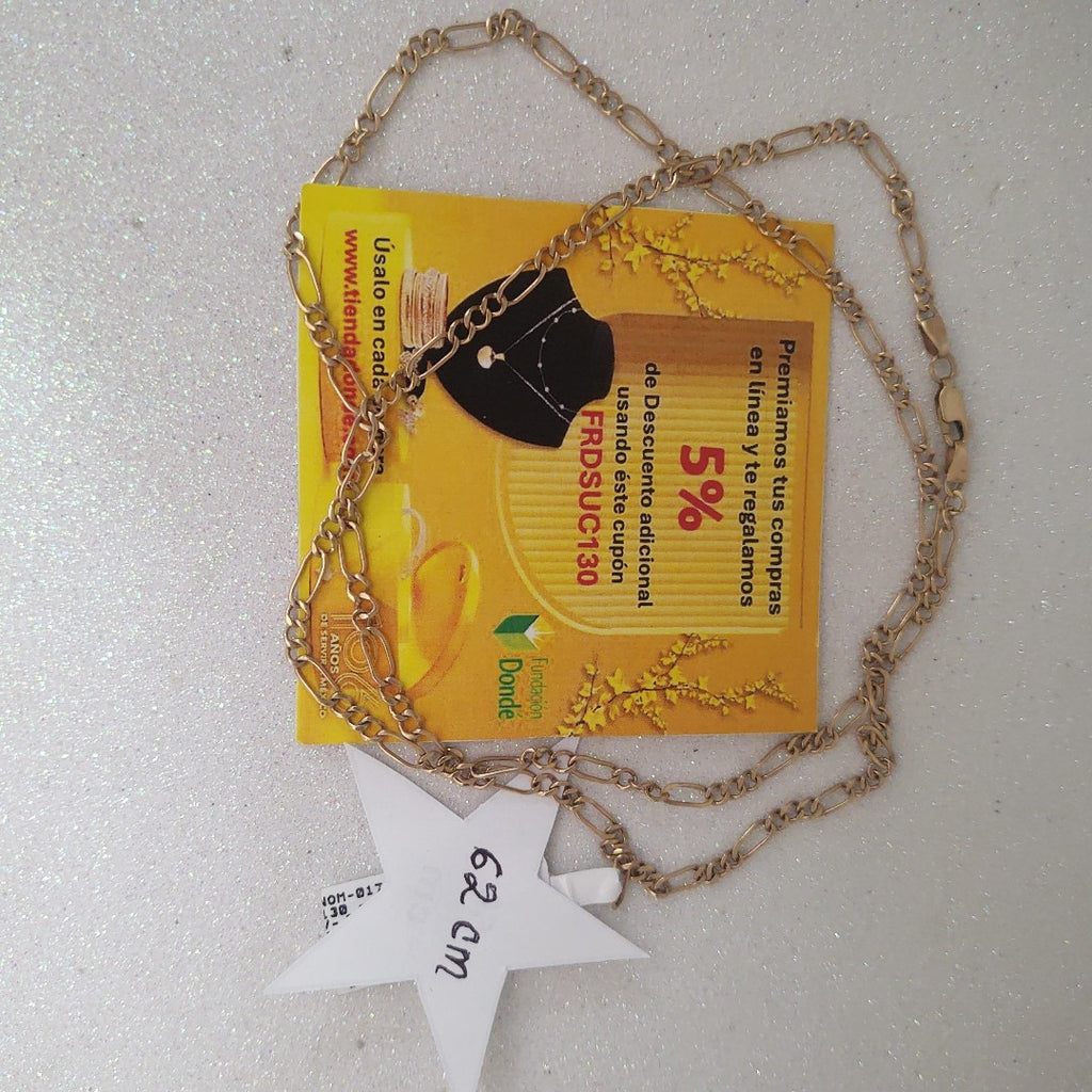 CADENA ORO 14 K 8.1 GRMS (SEMINUEVO)