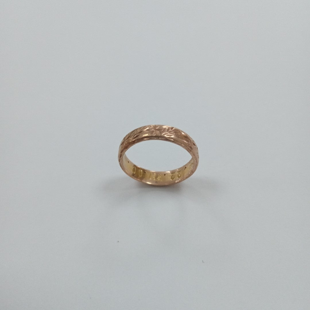 ARGOLLA ORO 10 K 4.5 GRMS (SEMINUEVO)