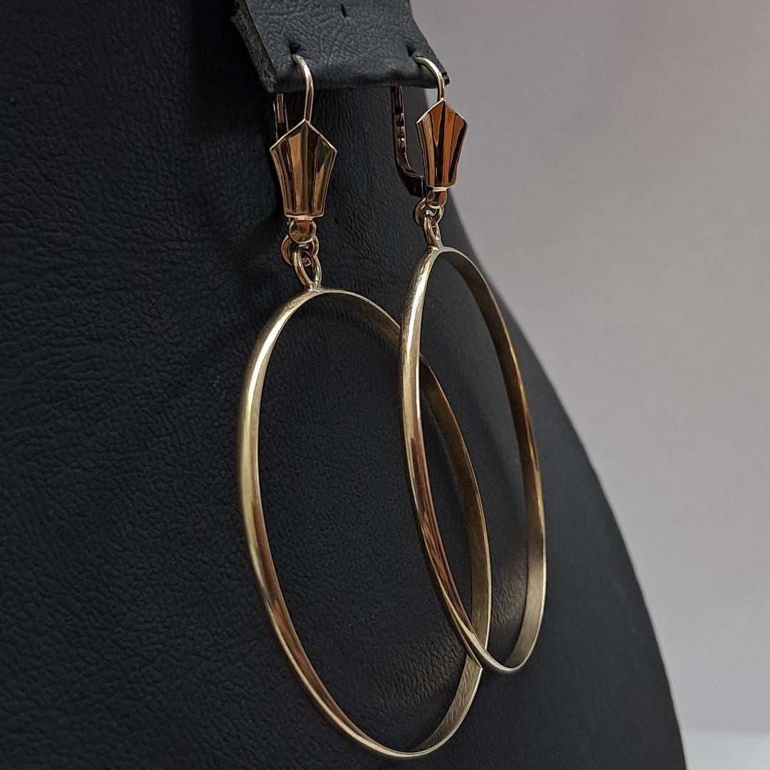 ARETES PAR ORO 10 K 5.2 GRMS (SEMINUEVO)