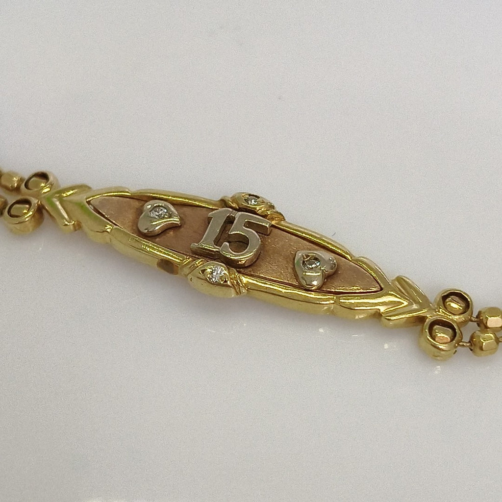 PULSERA ORO 14 K 7,30 GRMS (SEMINUEVO)