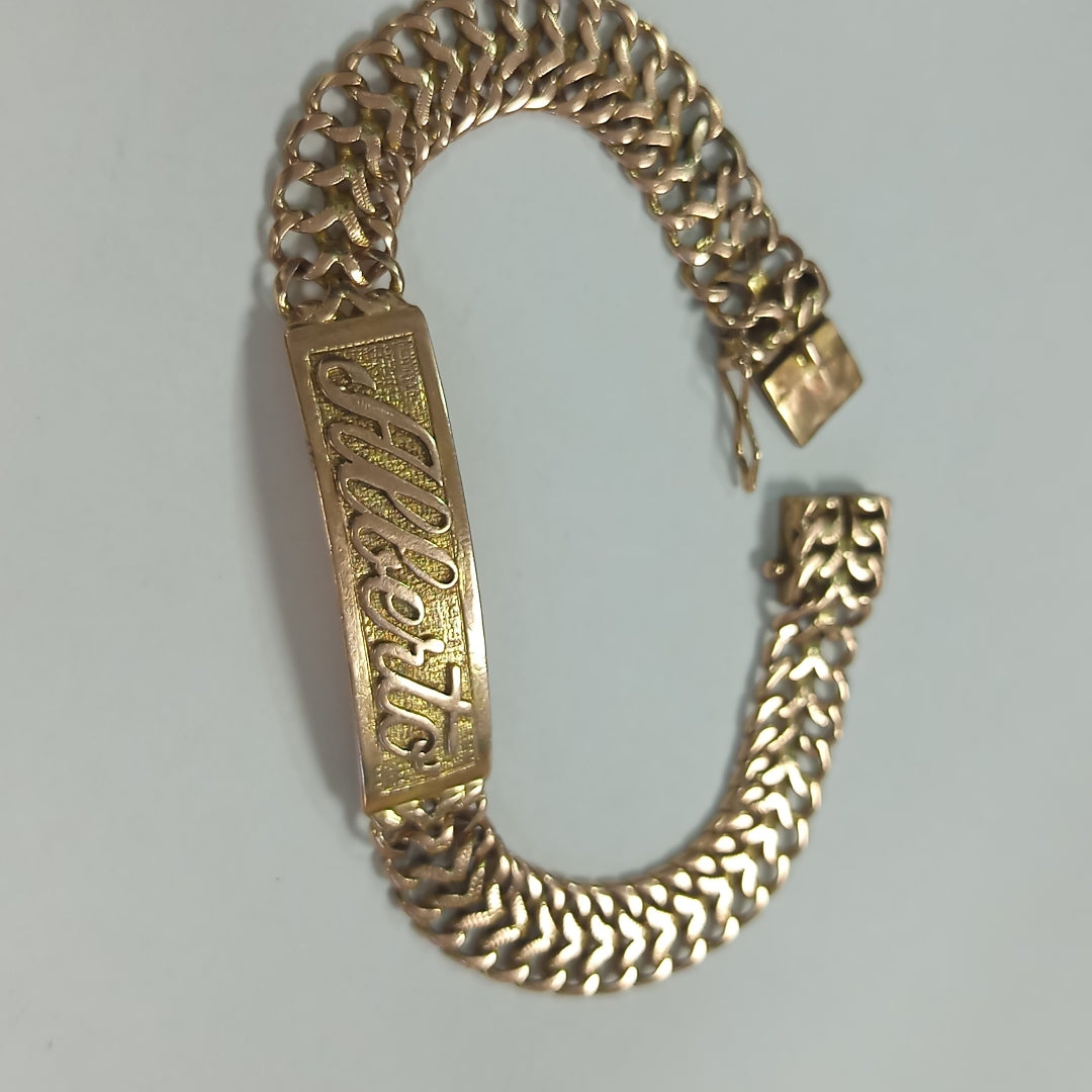 ESCLAVA ORO 8 K 22.3 GRMS (SEMINUEVO)