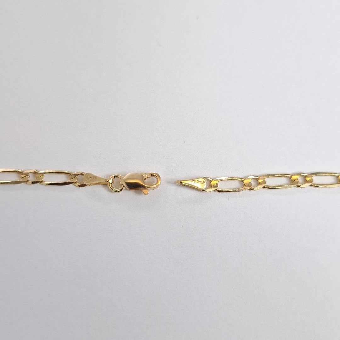 CADENAS 1X1 ORO 14K 55 CM 7.3 GR (NUEVO)