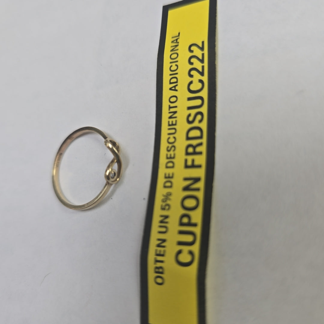 ANILLITO ORO 10 K 1.1 GRMS (SEMINUEVO)
