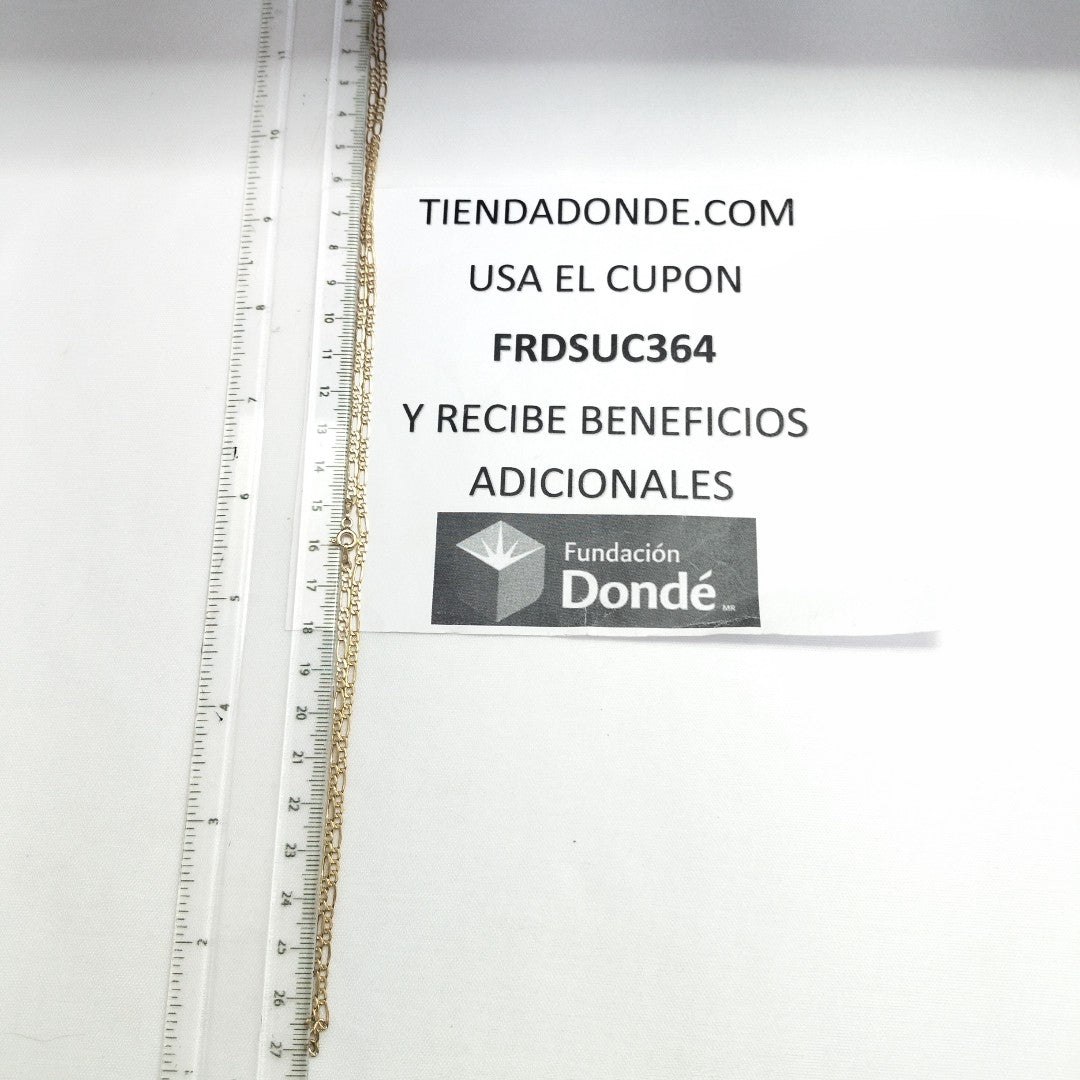 CADENA ORO 10 K 1.9 GRMS (SEMINUEVO)