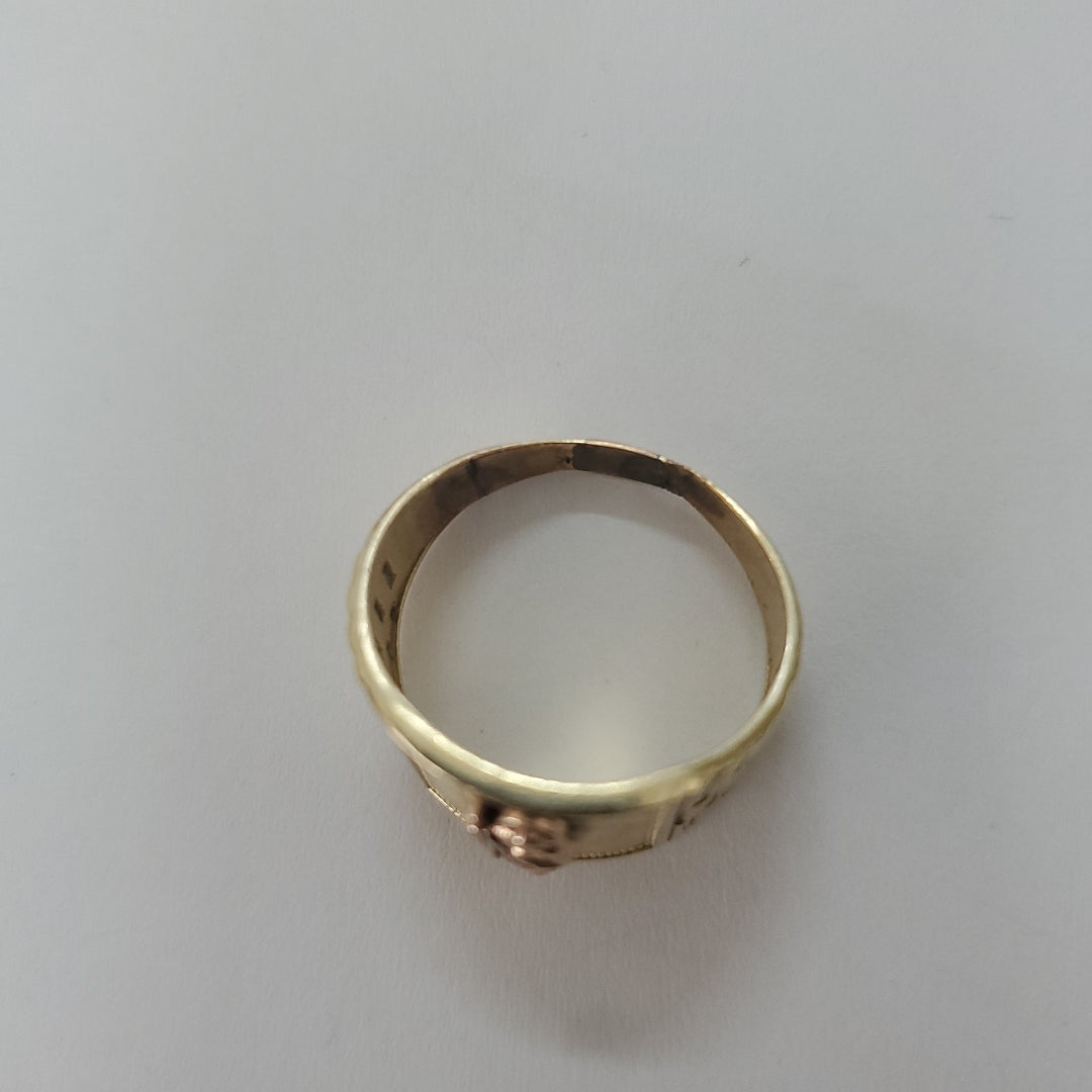 ANILLITO ORO COMBINADO 14 K 4.9 GRMS (SEMINUEVO)