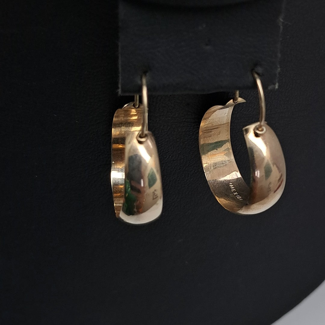 ARRACADAS PAR ORO 8 K 3 GRMS (SEMINUEVO)