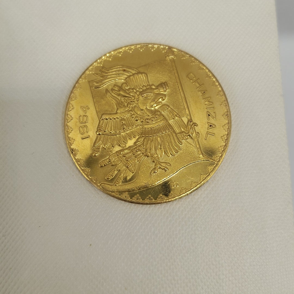 MEDALLA CONMEMORATIVA ORO 18 K 41.4 GRMS (SEMINUEVO)