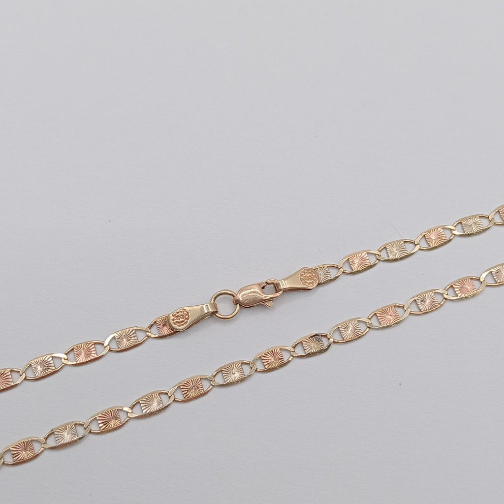 CADENA ORO COMBINADO 10 K 6,50 GRMS (SEMINUEVO)