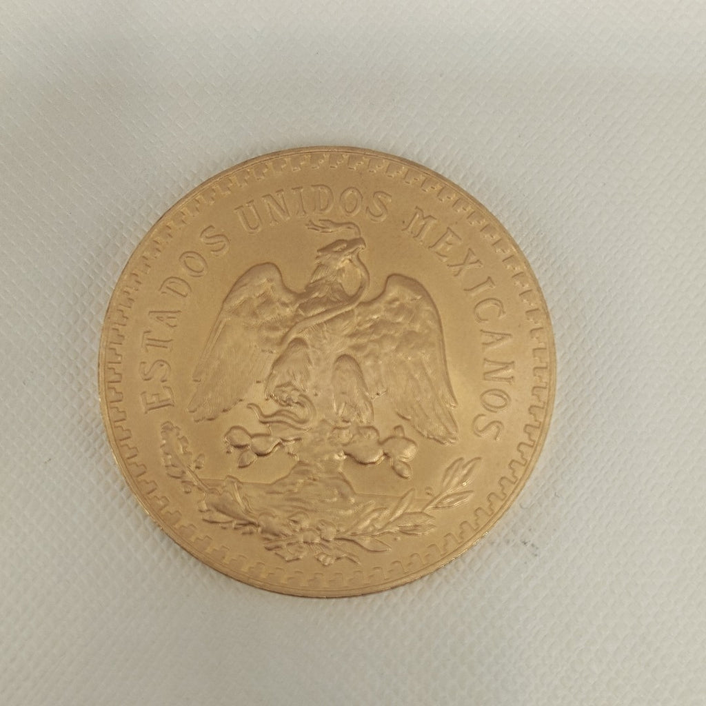 K1 41.6 GRMS 21 K IDENTIFICACIÓN MONEDA NOMINATIVA MONEDAS PESOS 50 PESOS (SEMINUEVO)
