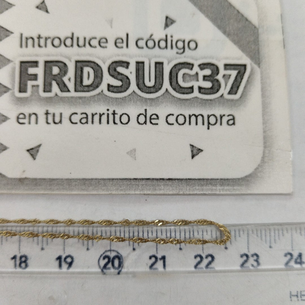 CADENA ORO 10 K 1 GRMS (SEMINUEVO)