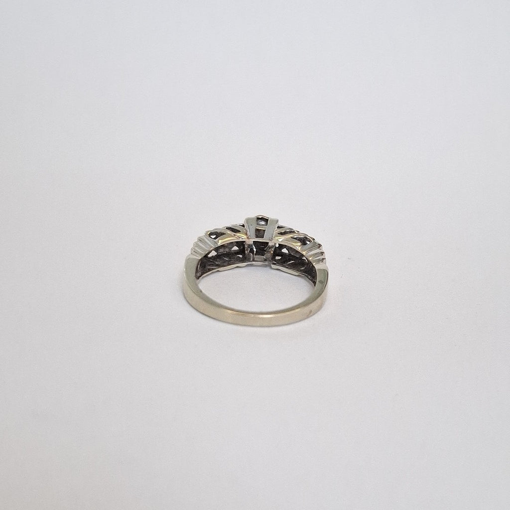 ANILLITO ORO BLANCO 18 K 4,60 GRMS (SEMINUEVO)