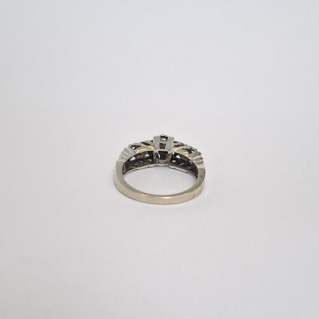 ANILLITO ORO BLANCO 18 K 4,60 GRMS (SEMINUEVO)