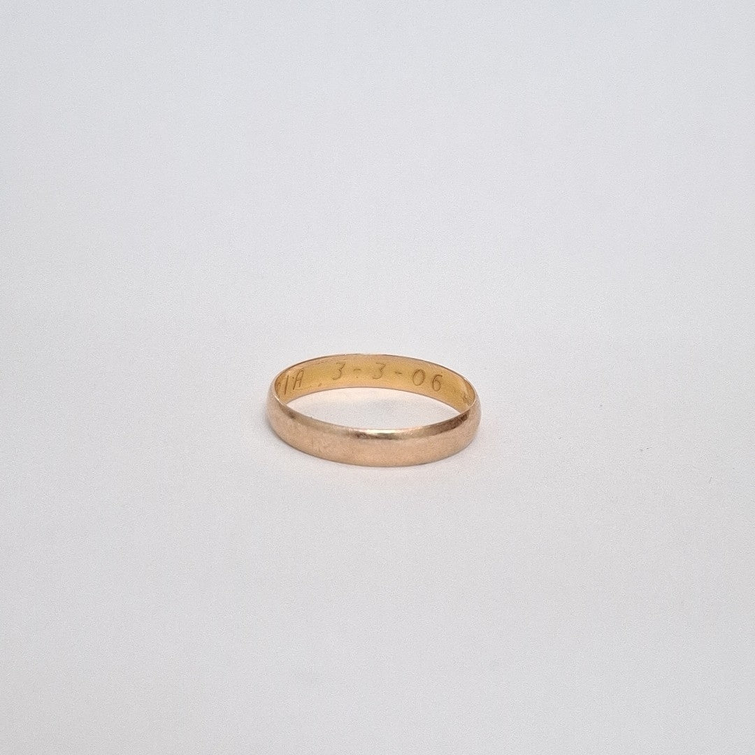 ARGOLLA ORO 14 K 2.4 GRMS (SEMINUEVO)